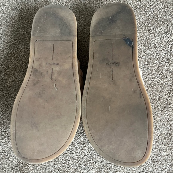 Dolce Vita Women's Cream Woven Sandals - Picture 2 of 7